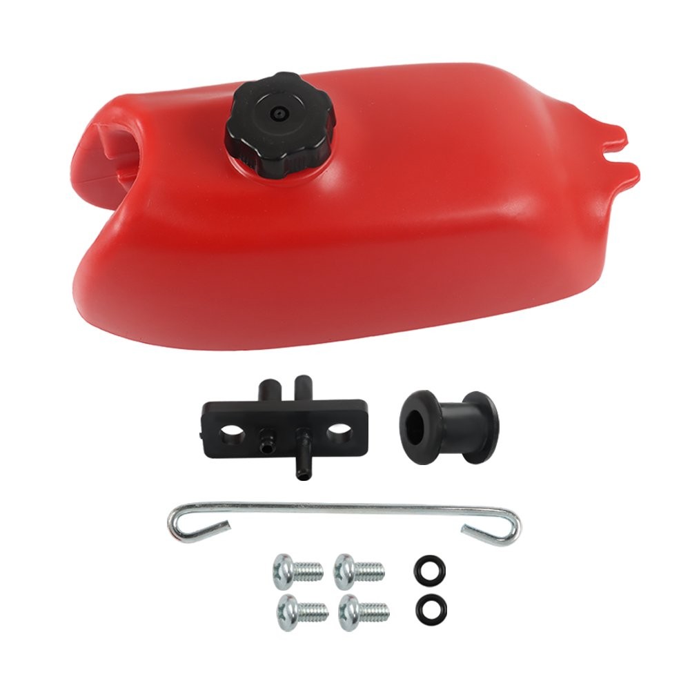 New For Honda 1972-1985 ATC70 ATC 70 Plastic Fuel Tank and Gas Cap Red