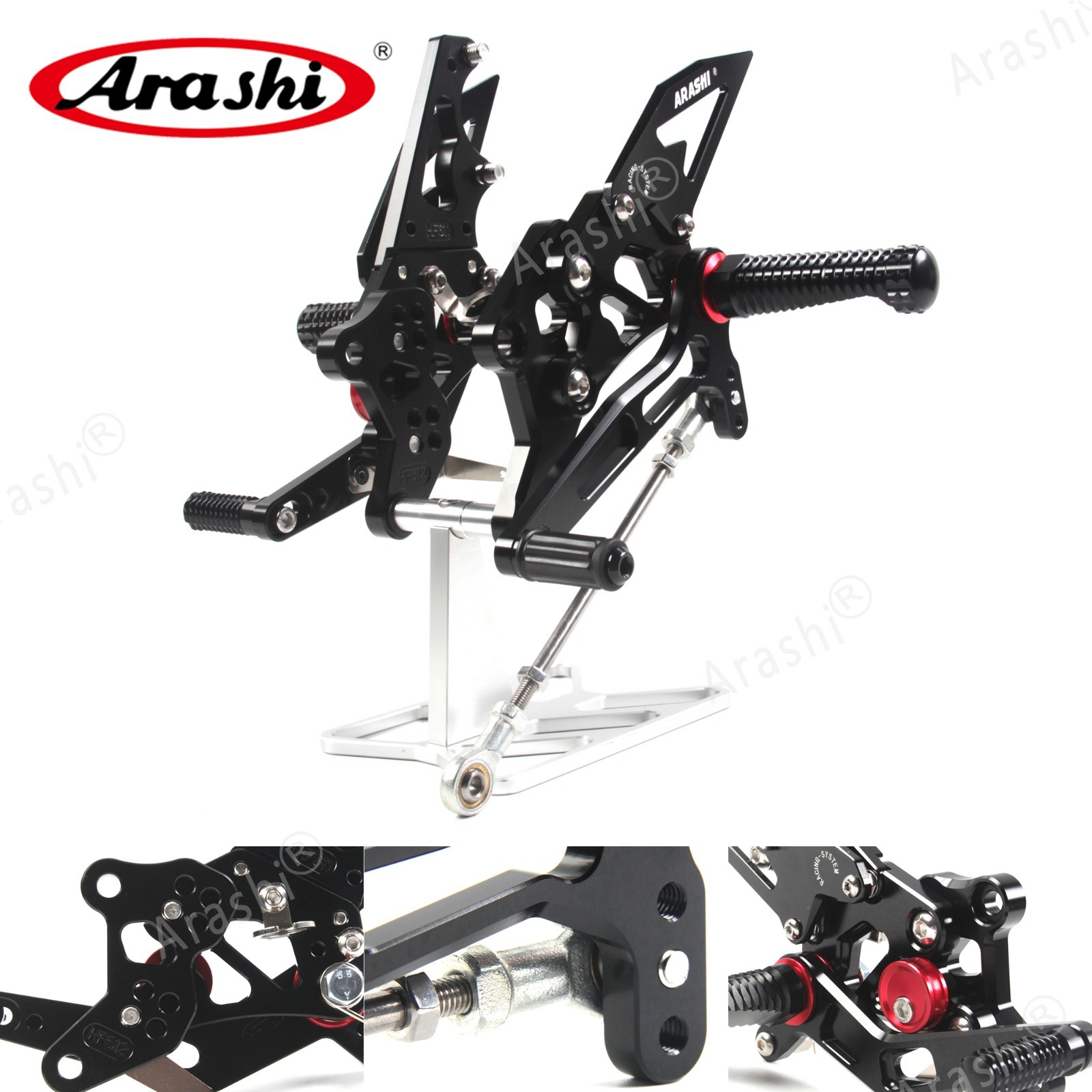for Yamaha YZF R25 / R3 2024 2025 YZF-R3 YZF-R25 Racing Footrest Foot Pegs Pedal
