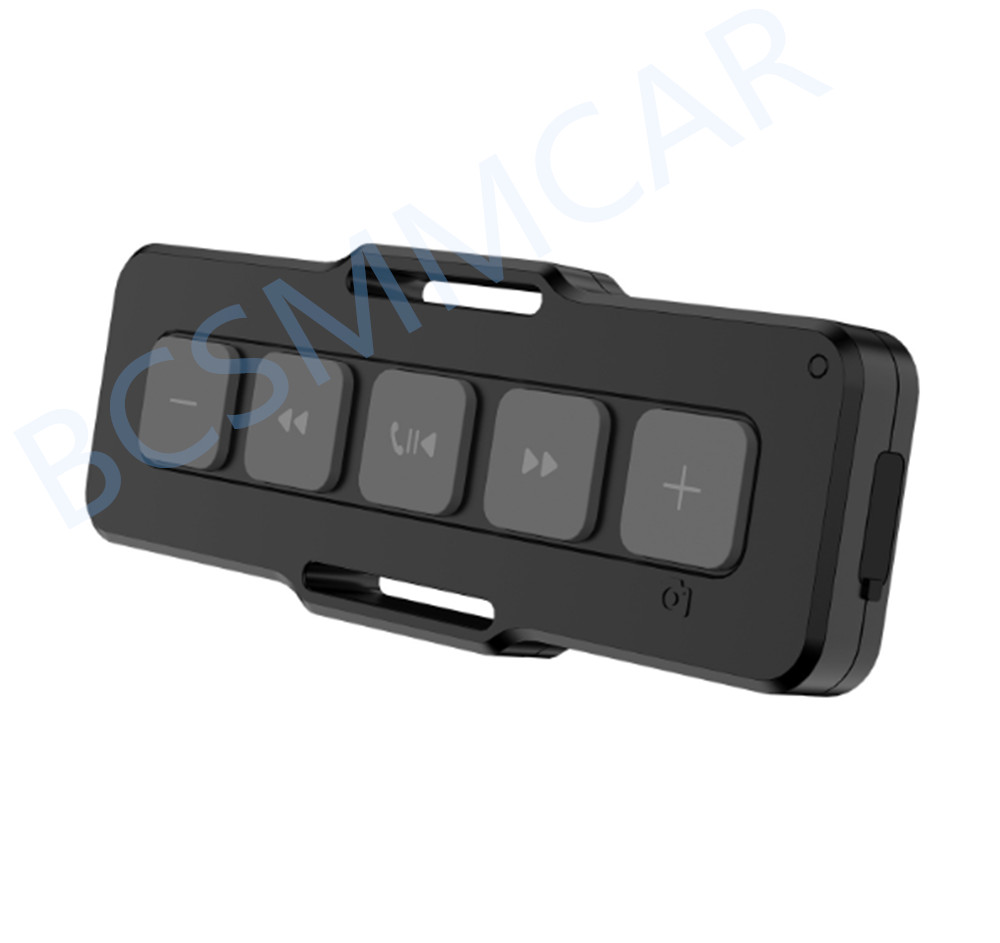 Wireless Bluetooth 5.0 Media Button Remote Controller For Car Motorcycle Outdoor