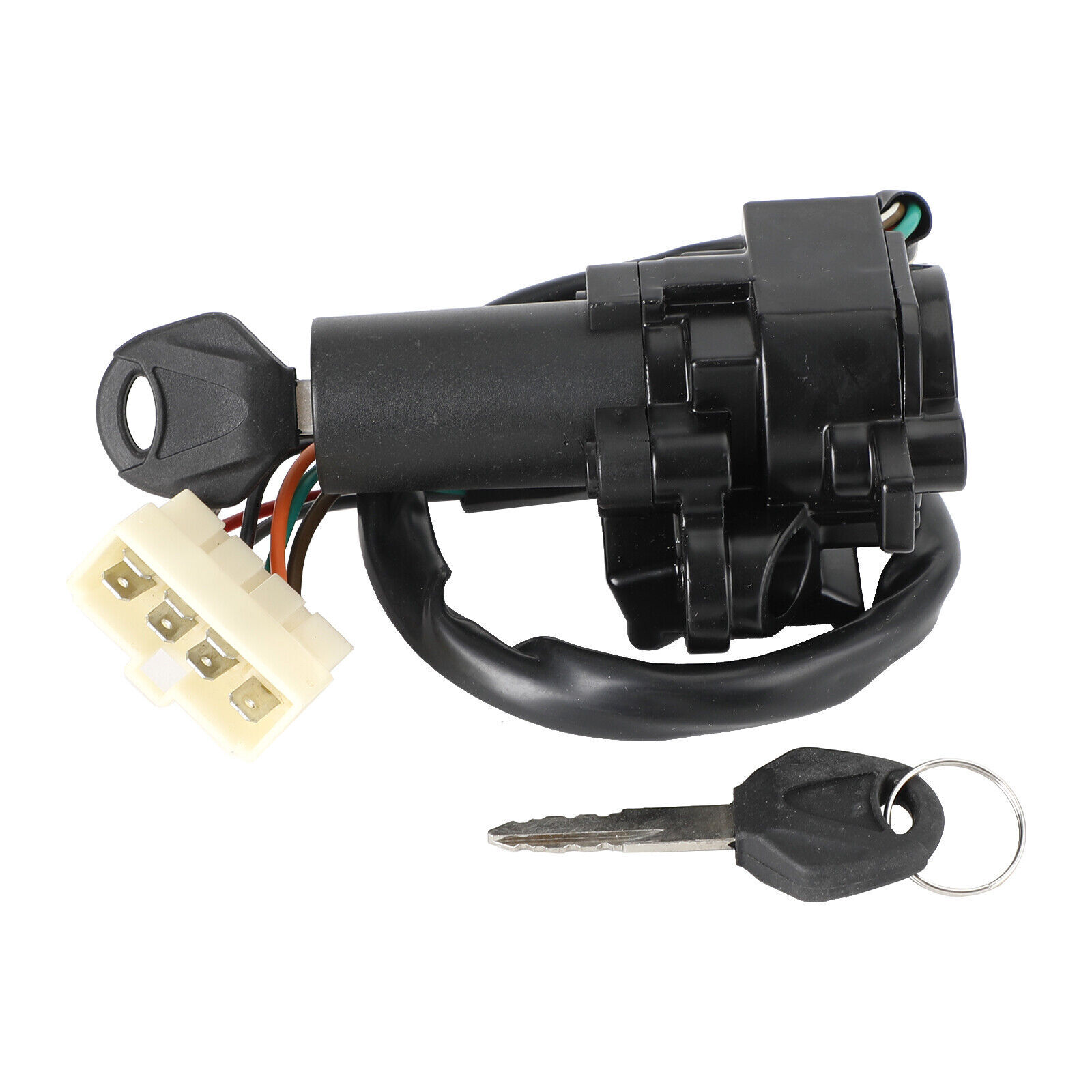Ignition Switch & 2 Keys For (2008-2017) Kawasaki Ninja 250R 300 EX250J EX300
