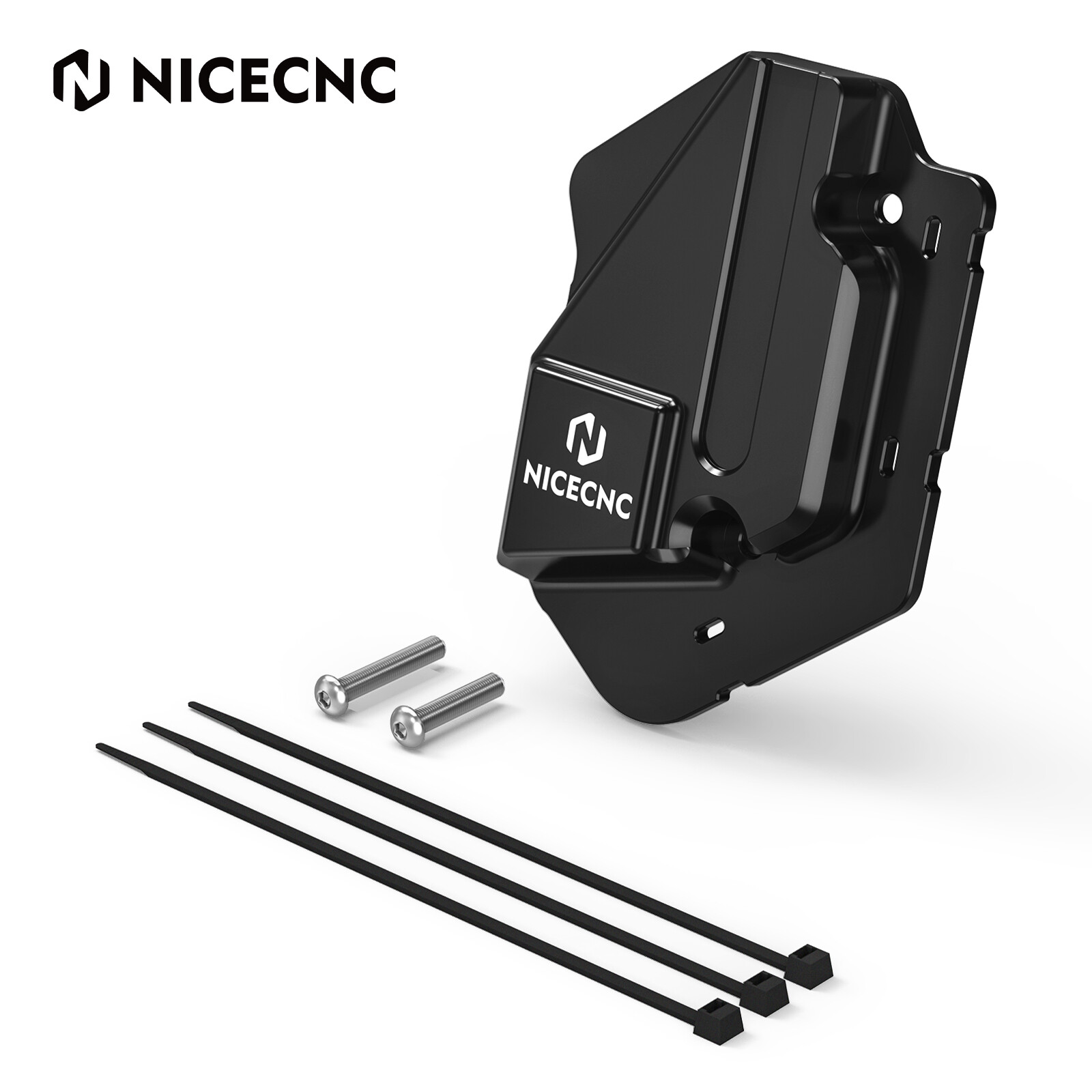 NICECNC Left Power Valve Cover Guard For KTM 250 300 SX XC EXC XC-W 2024-2026