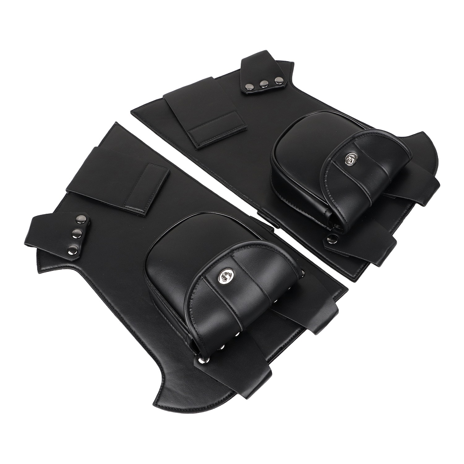 Lower Chap Leg Warmer Bag For Harley Road King Electra Glide Police FLHTP FLHR