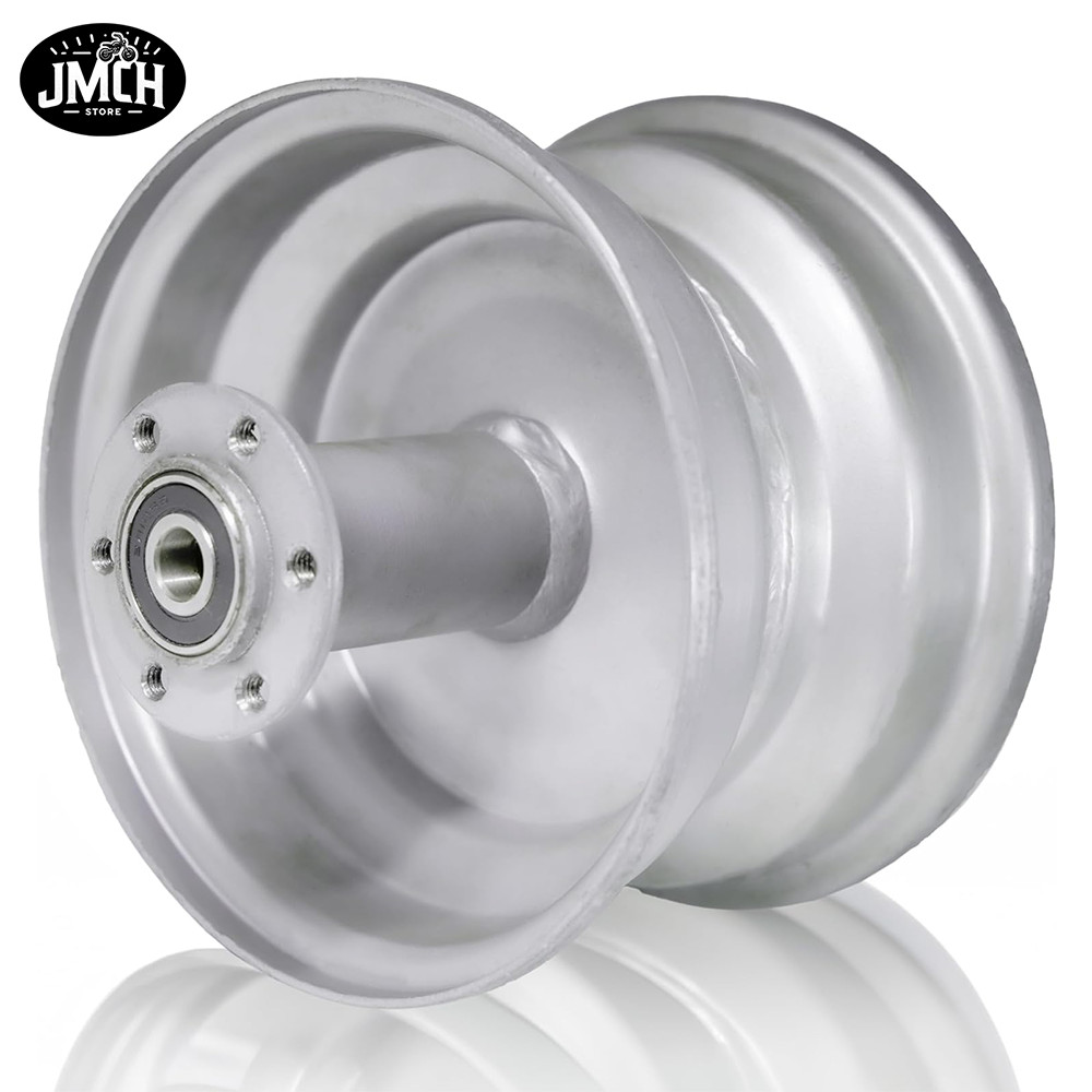 6” Rear Wheel Rim Silver For Coleman CT100U CC100X 100cc Mini Bike