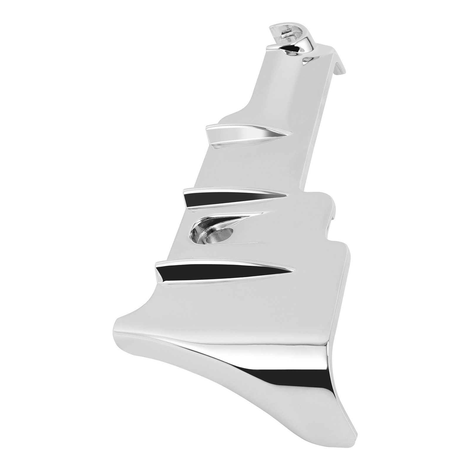 Chrome Rear Cylinder Engine Base Cover Trim Accent Fit For Harley Touring 09-16