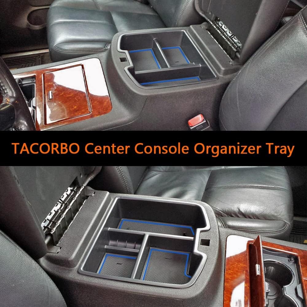 Center Console Tray 2007-2014 Sierra Silverado Yukon Suburban Tahoe AColor: blue