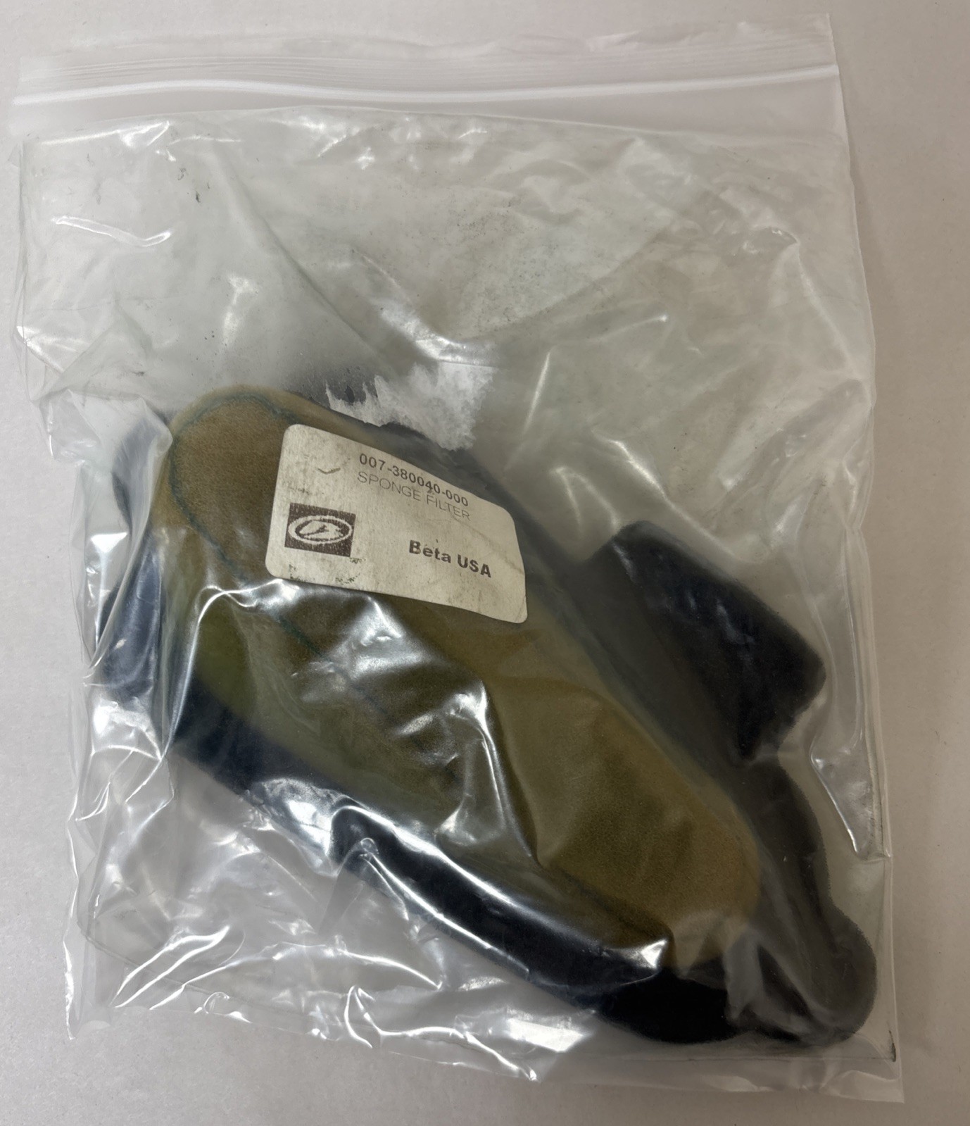 Beta EVO Models Sponge Air Filter 2T & 4T 2009-23 (1) OEM #007-380040-000 #M1084