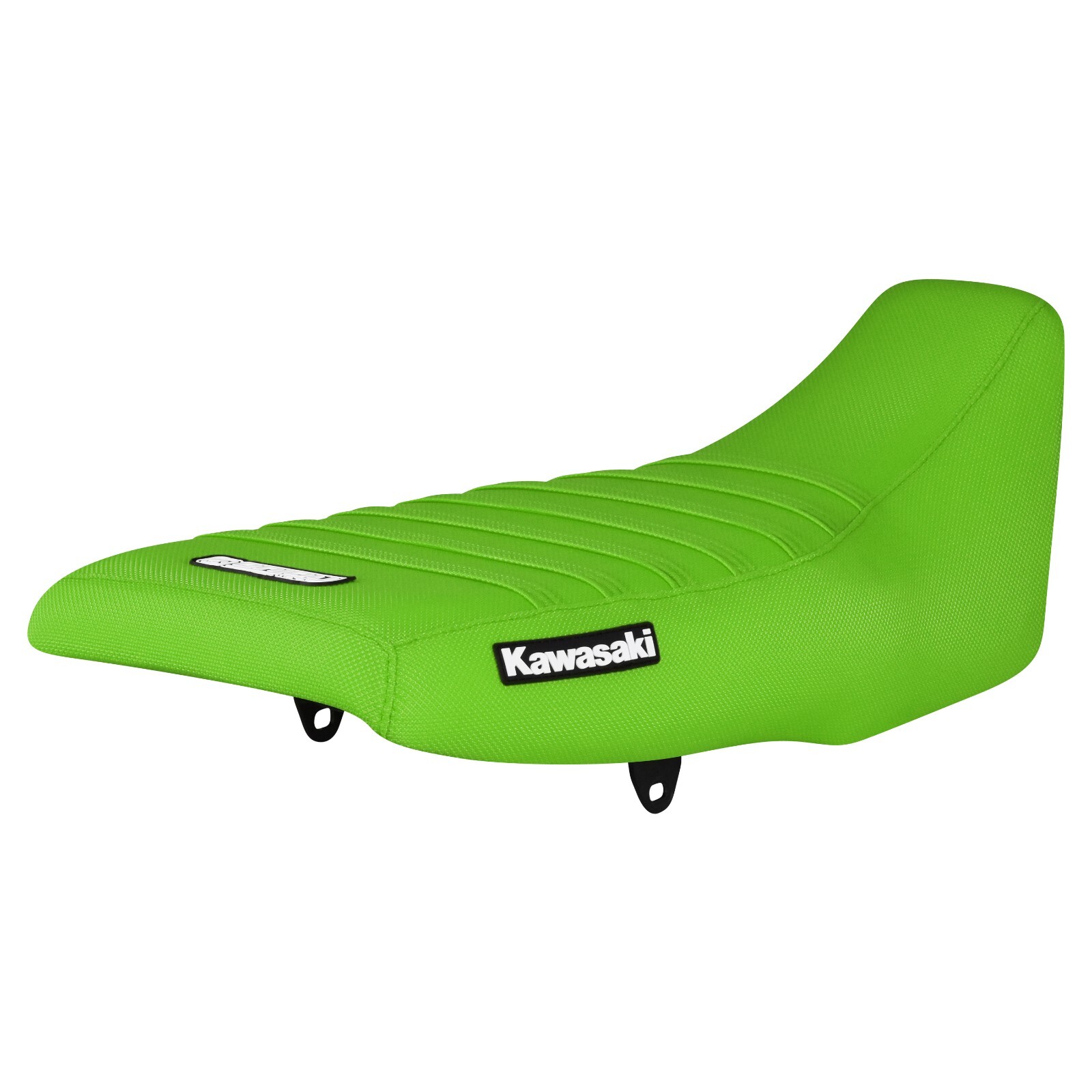 1987-2007 Kawasaki KLR 650 gripper seat cover all GREEN w/ GREEN ribs #220