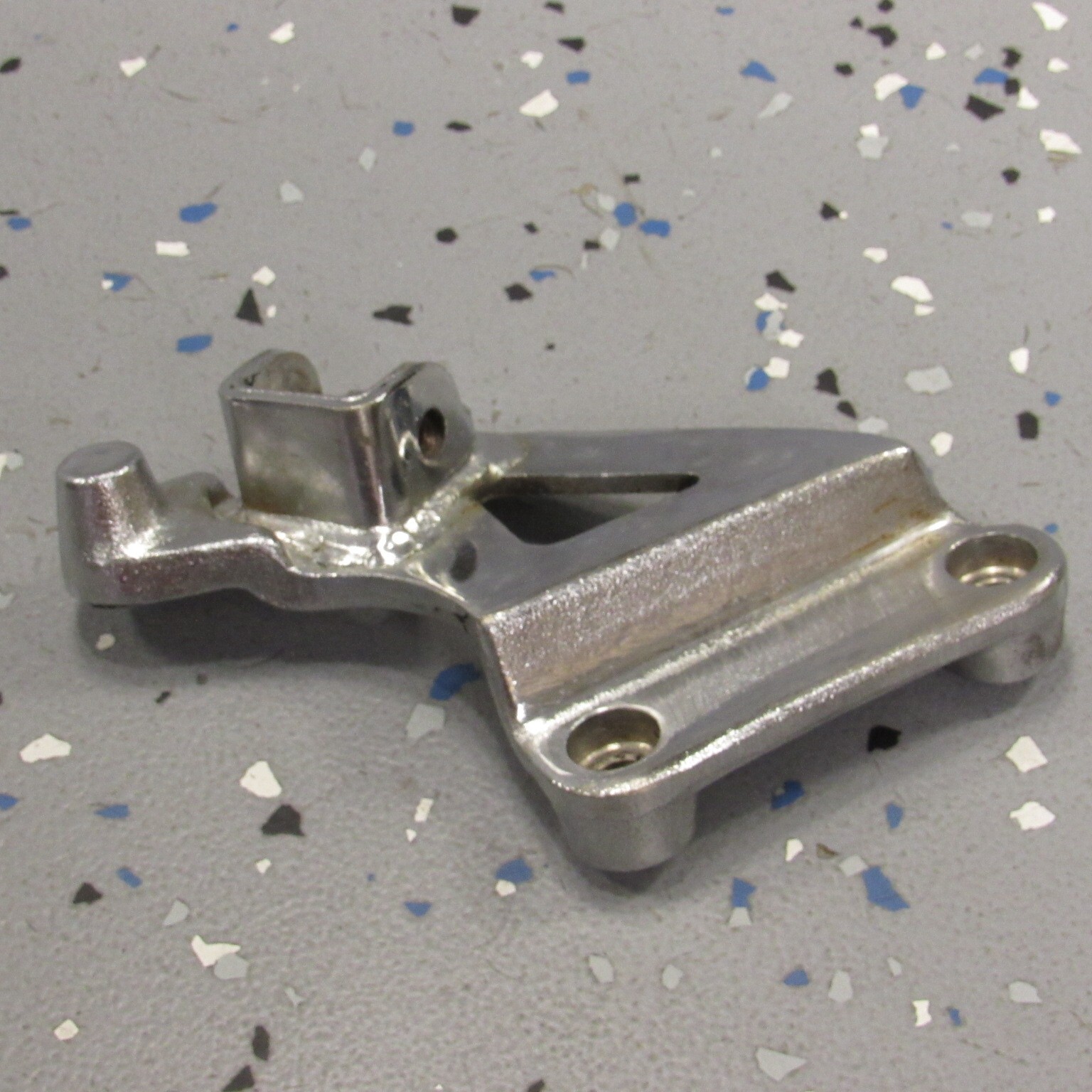 1987 CMX450 LEFT Side Front Driver Foot Peg BRACKET ’87 Rebel 450 Rider Step