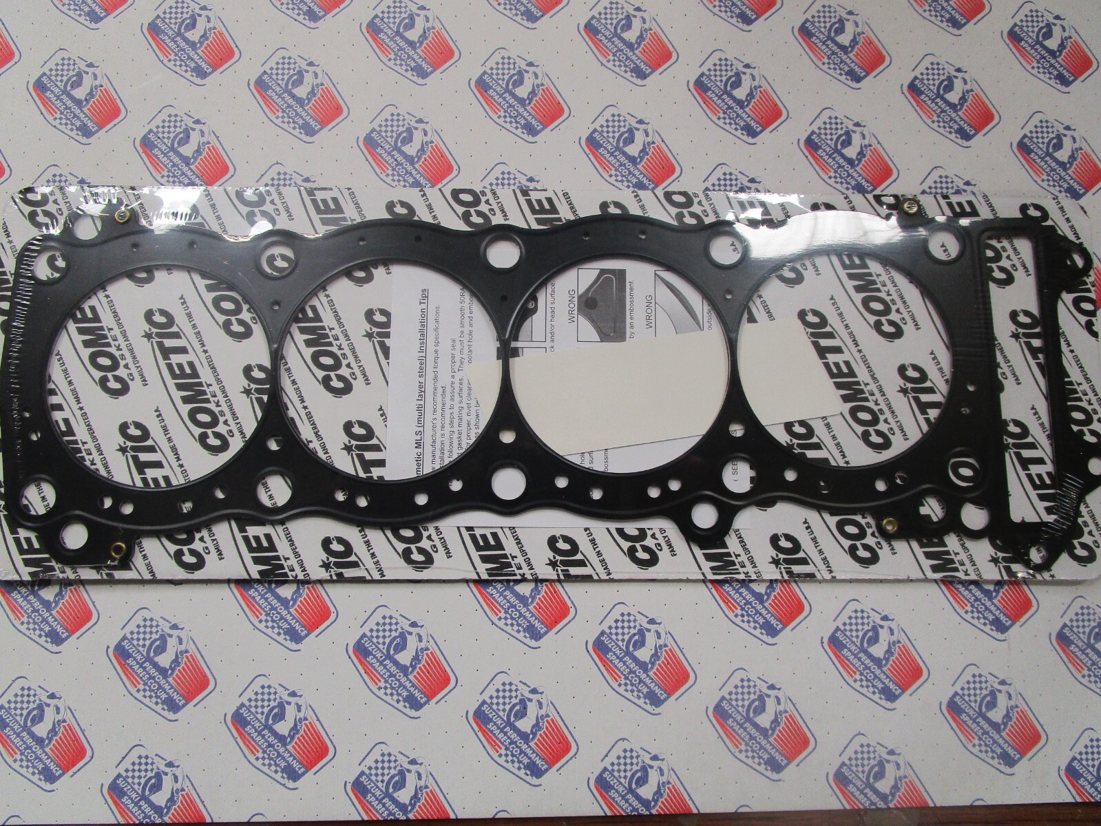 Hayabusa 81mm Cometic Head Gasket. 0.040″ . standard Stud Size. H0881SPAC04HP
