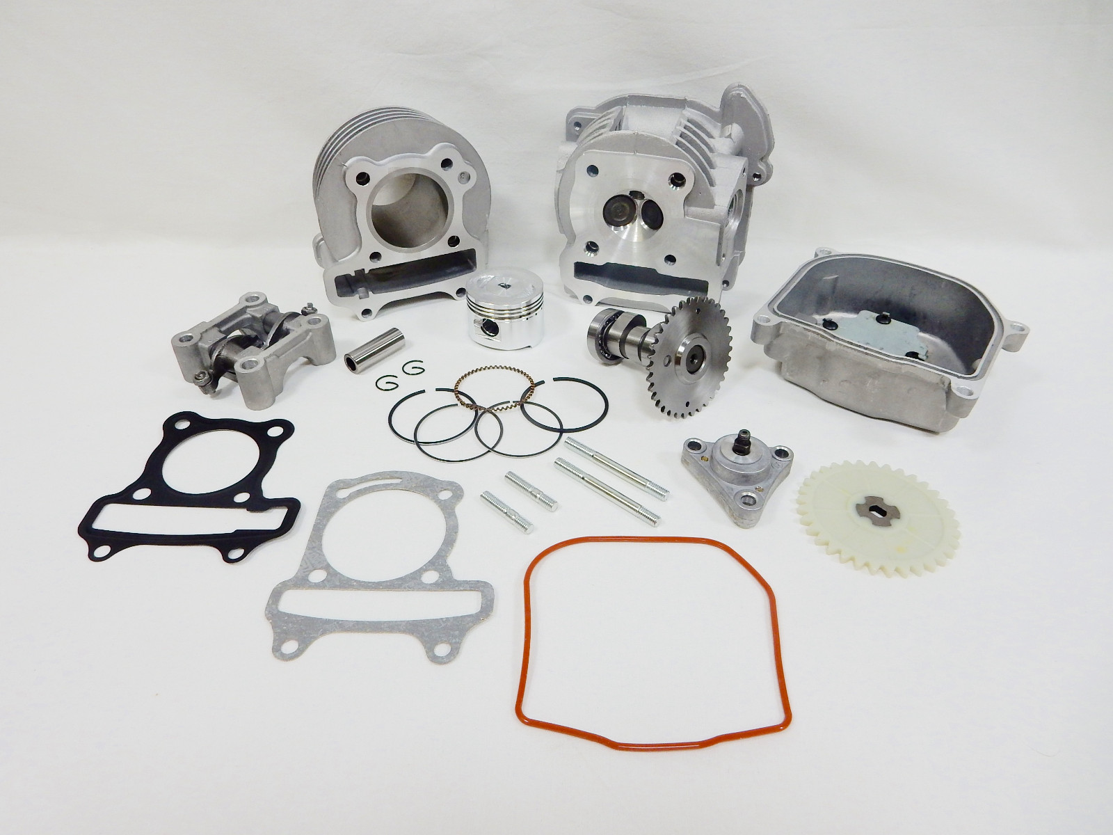 72cc / 80cc (47mm BORE) KIT #3 FOR SCOOTERS WITH 50cc GY6 MOTORS *64mm VALVES*
