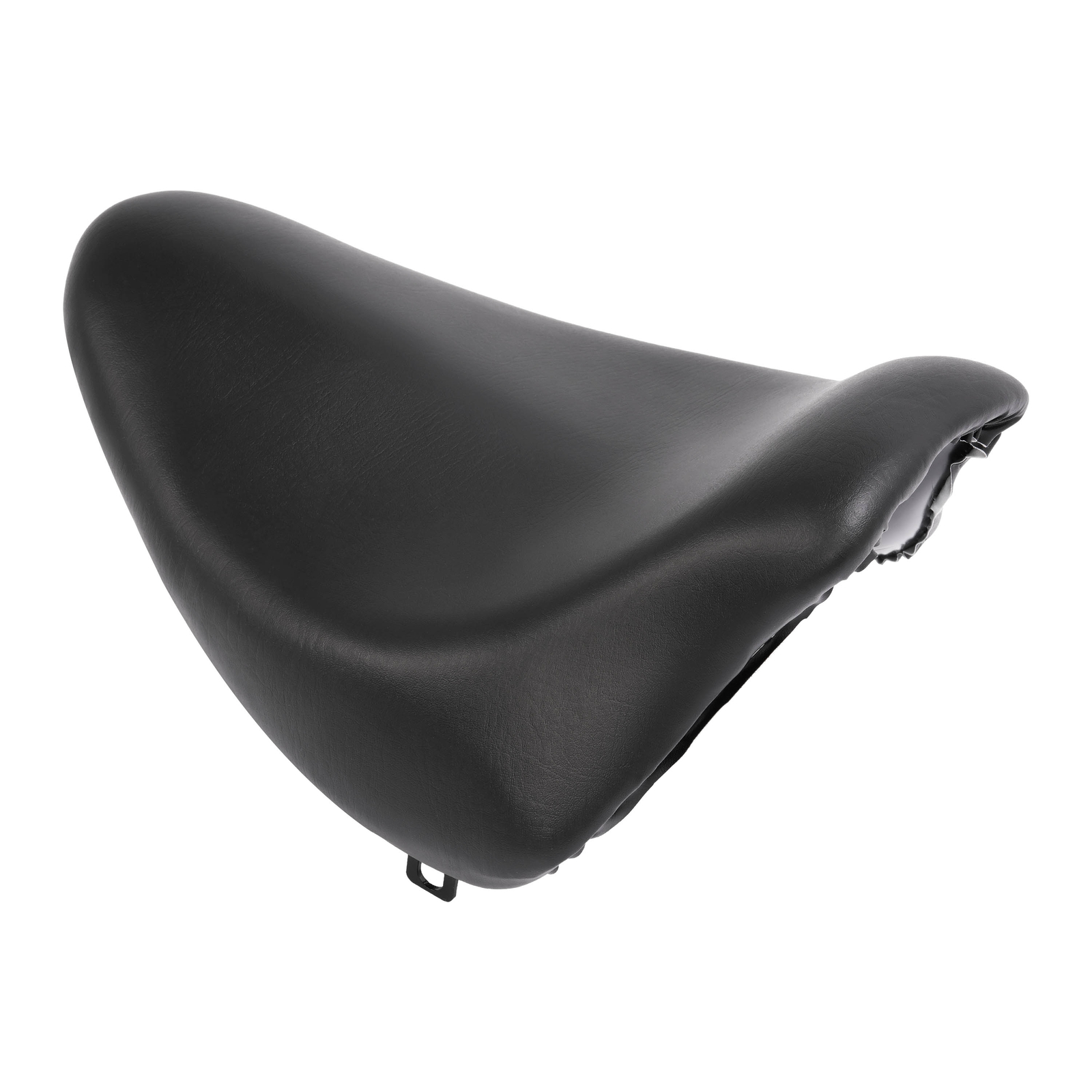 Black Solo Driver Seat For Harley Softail Fat Boy FXST/FLST/FLSTF 2000-2006 07