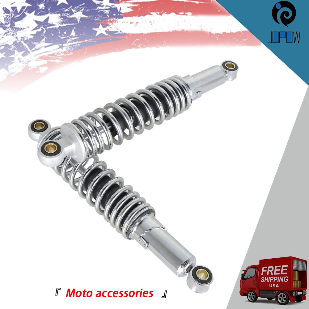 2pcs Chrome Rear Shocks Absorber 320mm For FXR Sportster XL883 1200 72 48