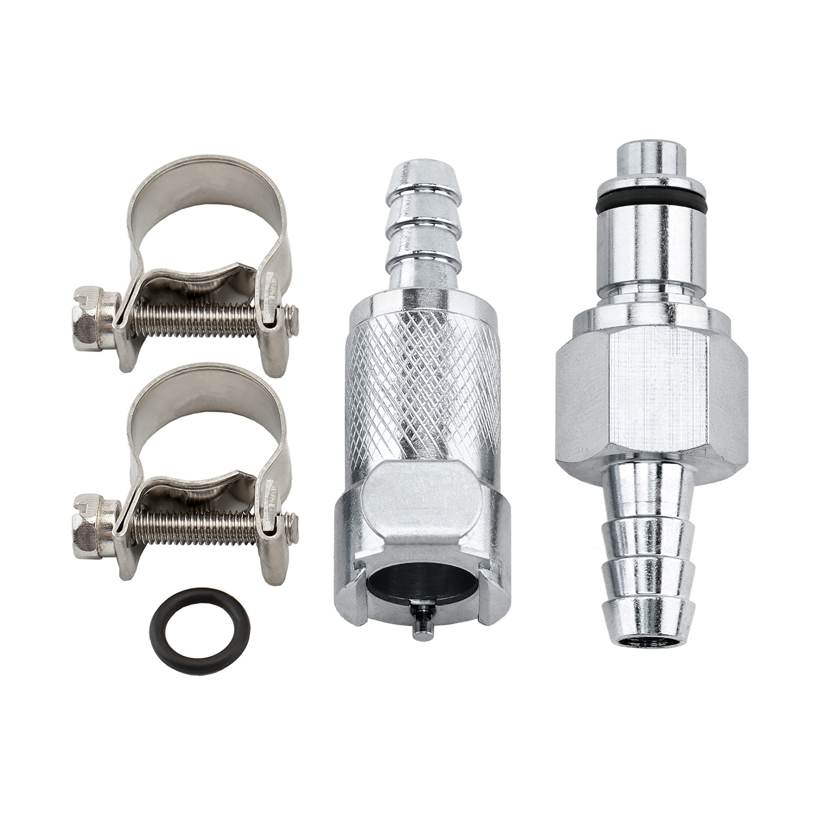 5/16″ Gas Tank Fuel Line Hose Quick Release Disconnect Coupling Kit Male Fitting