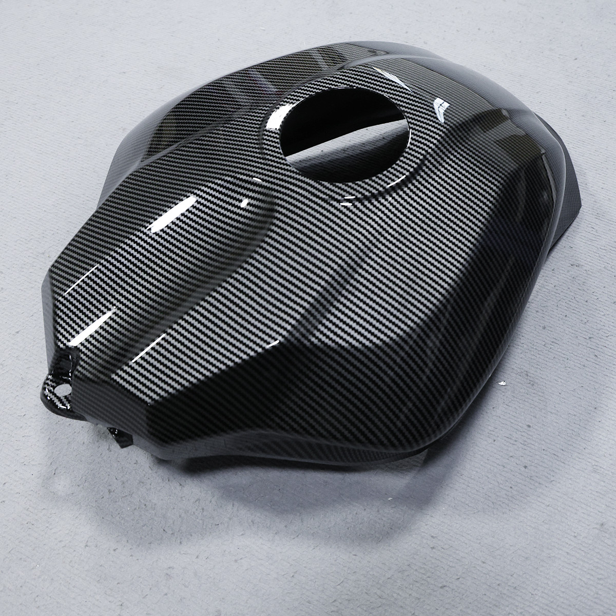 Carbon Fiber Pattern Fuel Gas Tank Cover Cowl For YAMAHA YZF R1 R1M 2020-2026