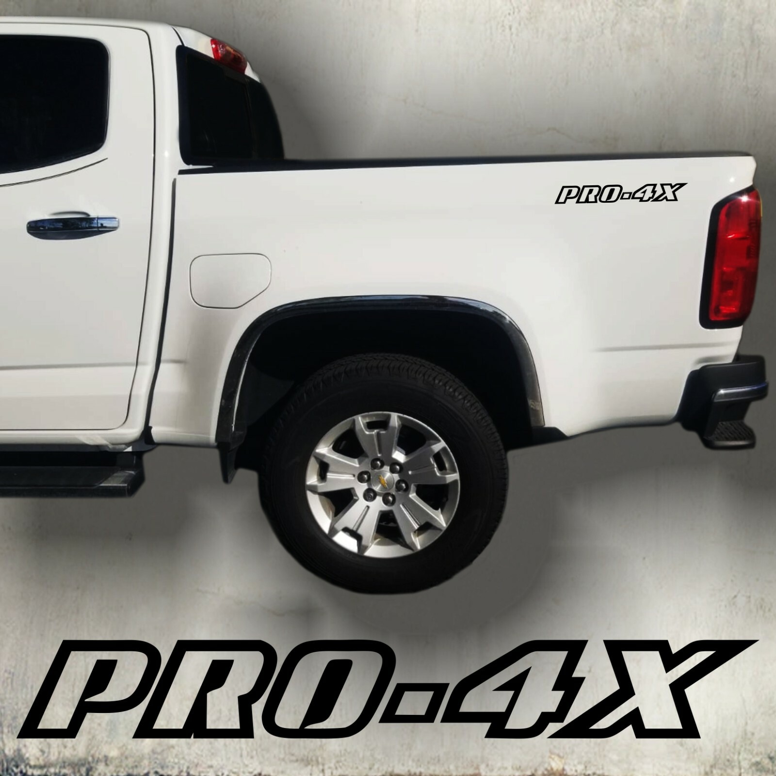 PRO 4X decal Sticker truck vinyl cut 18″ (set)