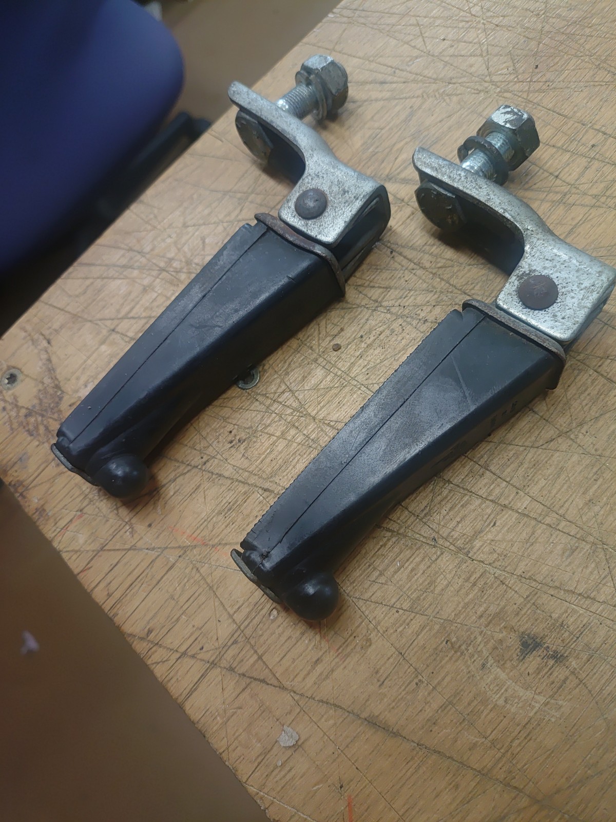 Harley Davidson Z 90 Passenger Foot Pegs, Biemme Aermacchi 1974