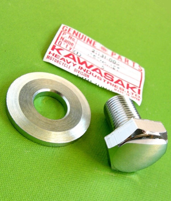 Kawasaki Steering Stem Head Bolt Top Triple Tree z1 h2 kz650 kz900 kz1000 kz oem