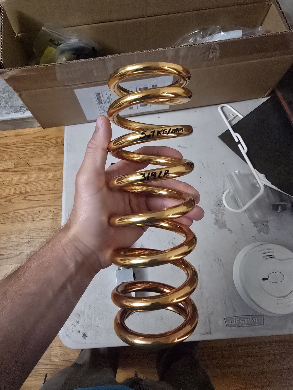 Pregio Kyb Shock Spring Technical Touch For 50mm Shock 5.7kg/mm