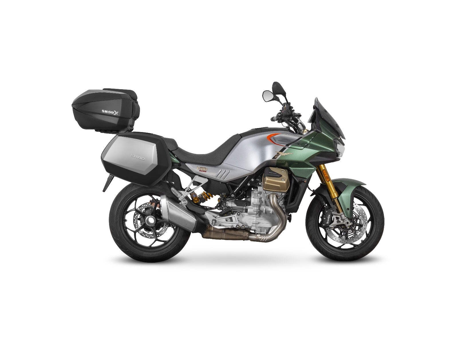 SHAD Top Box Rack Rear Case Carrier for Moto Guzzi V100 Mandello (22-25)