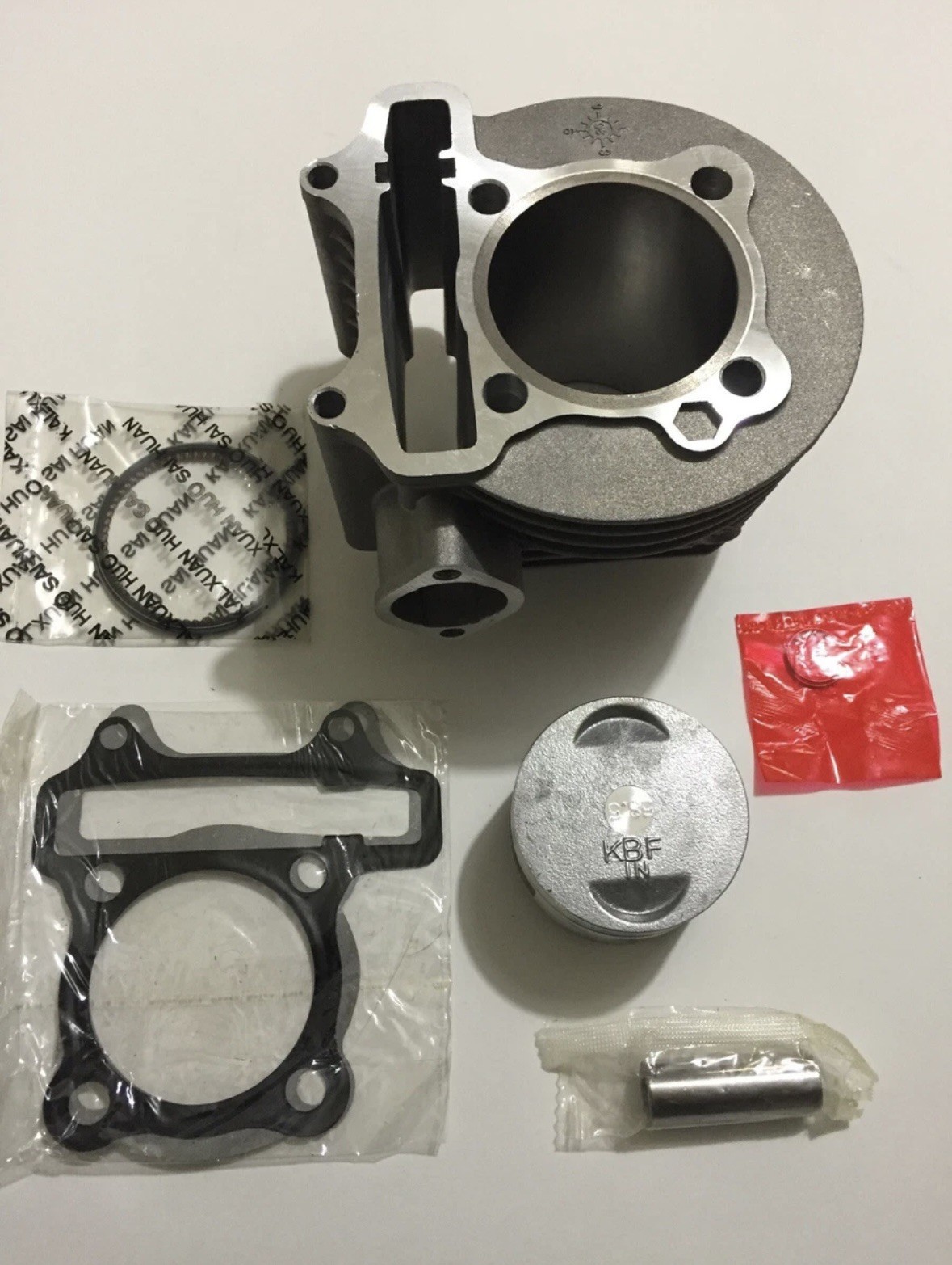 GY6 GY7 171cc / 200cc K-BLOCK (61mm) CYLINDER SET 57mm SPACING TANK 200