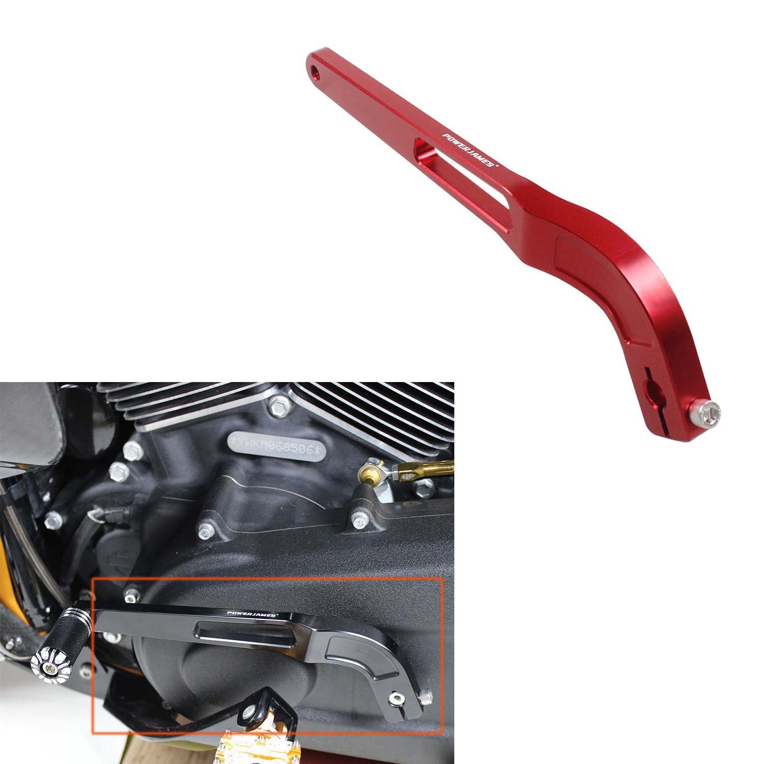9.5″ Red Gear Shift Lever for Harley 2018-25 Street Bob Low Rider S/ST FXLR FXST
