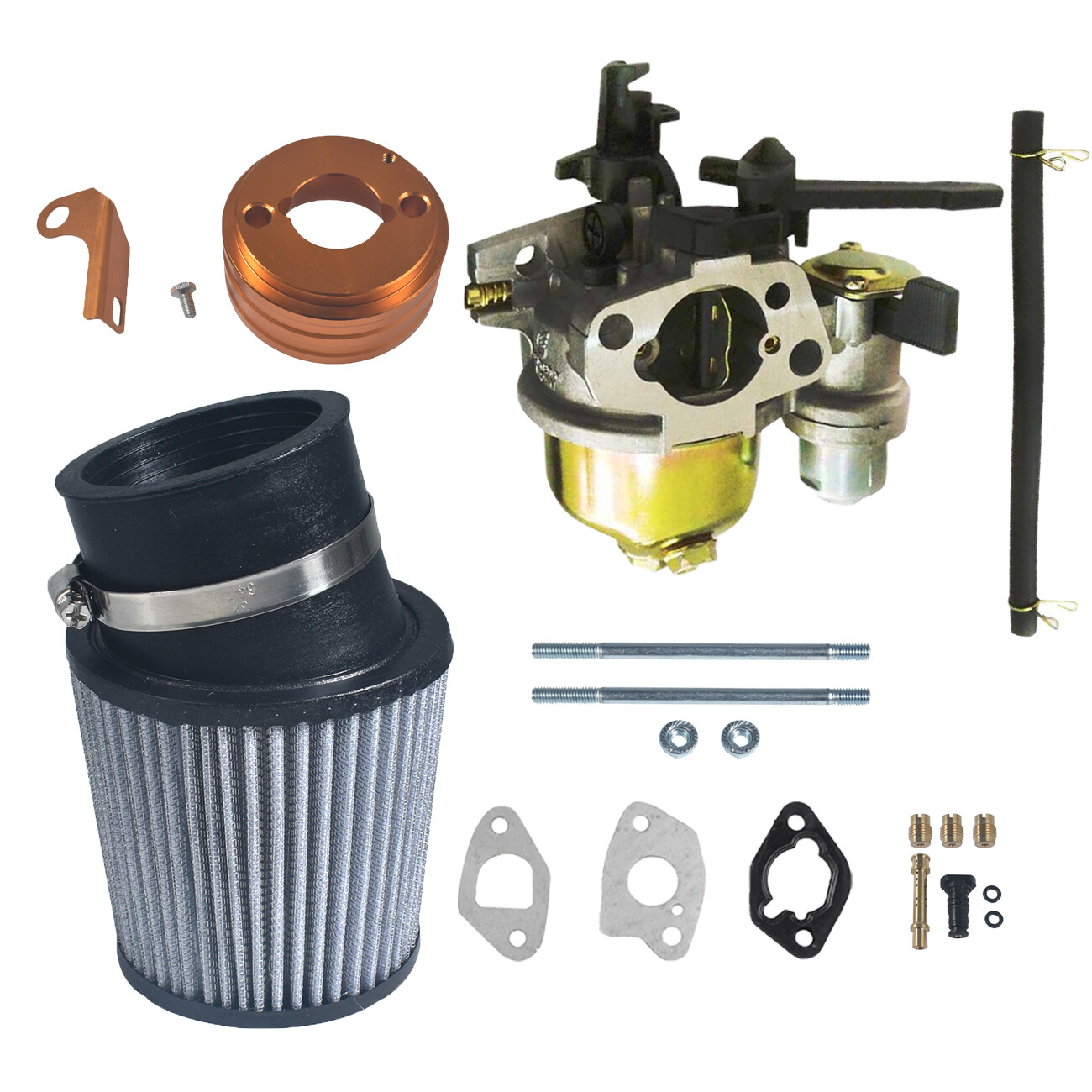 For PREDATOR 212cc .670 Race CARBURETOR Filter KIT KART Mini Bike