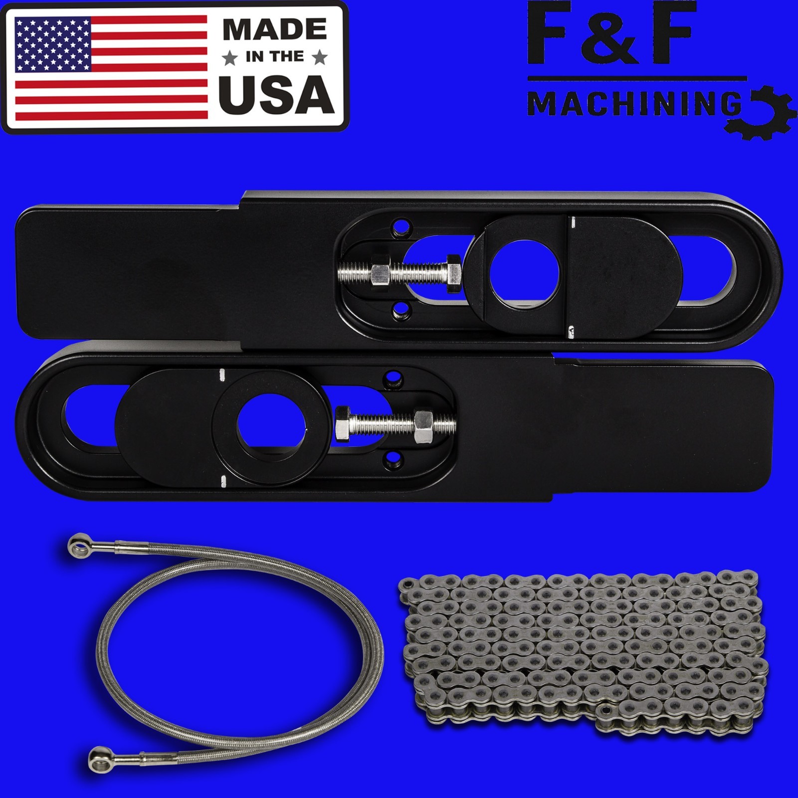 2009 GSXR 1000 bolt on swingarm extension Kit “Made In The USA”