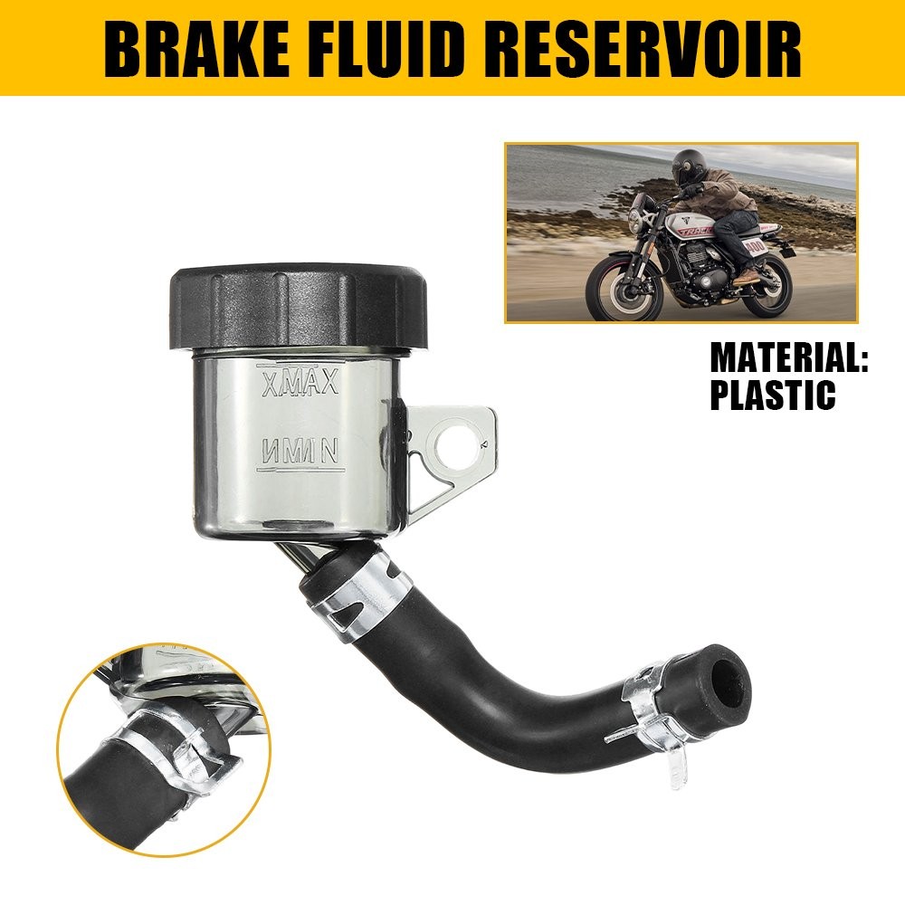 For Yamaha YZF R1 R3 YZF R6 R25 Rear Brake Fluid Reservoir Clutch Tank Oil Cup A