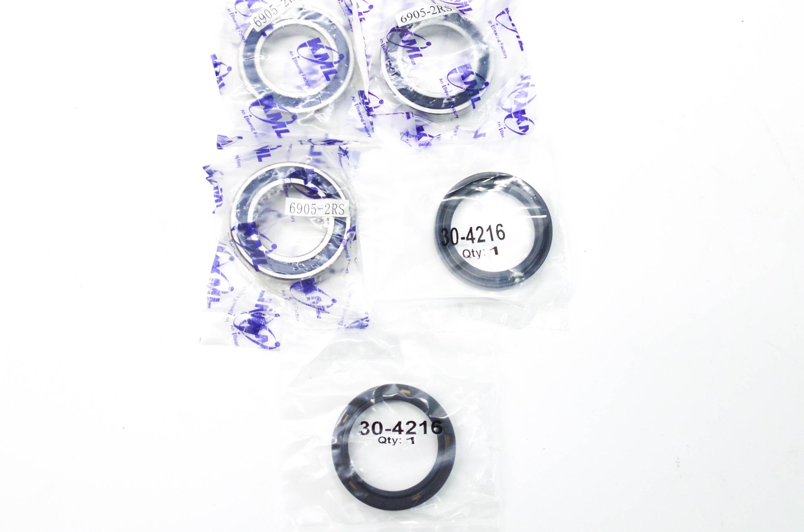All Balls 25-1591, ACO30-03H Yamaha Rear Wheel Bearing Seal Kit NOS