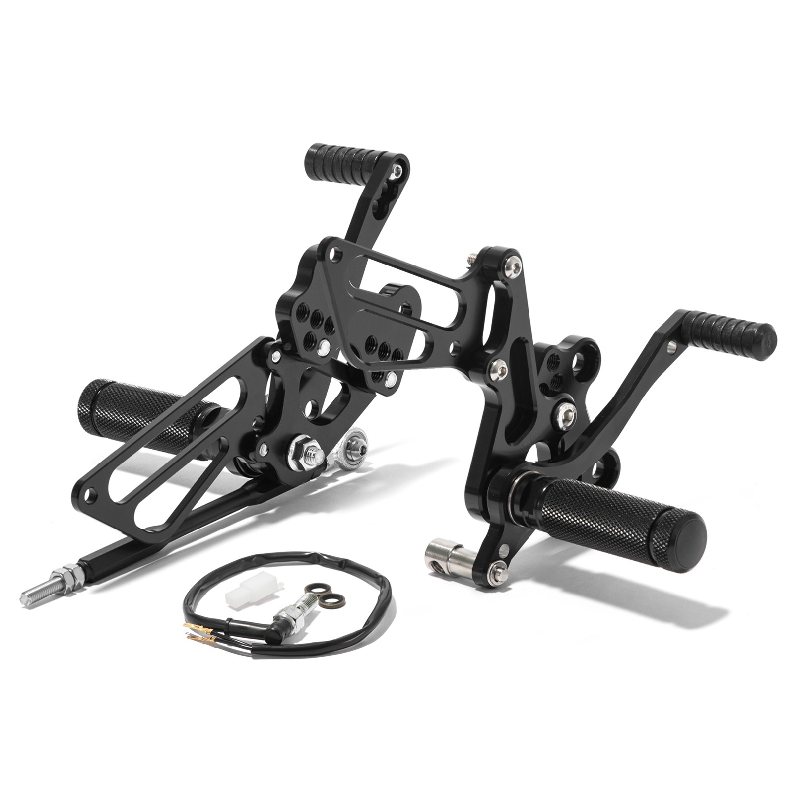 For SUZUKI SV650 SV 650 S 1999-2002 2001 Rear Set Adjustable Rearsets Footpegs