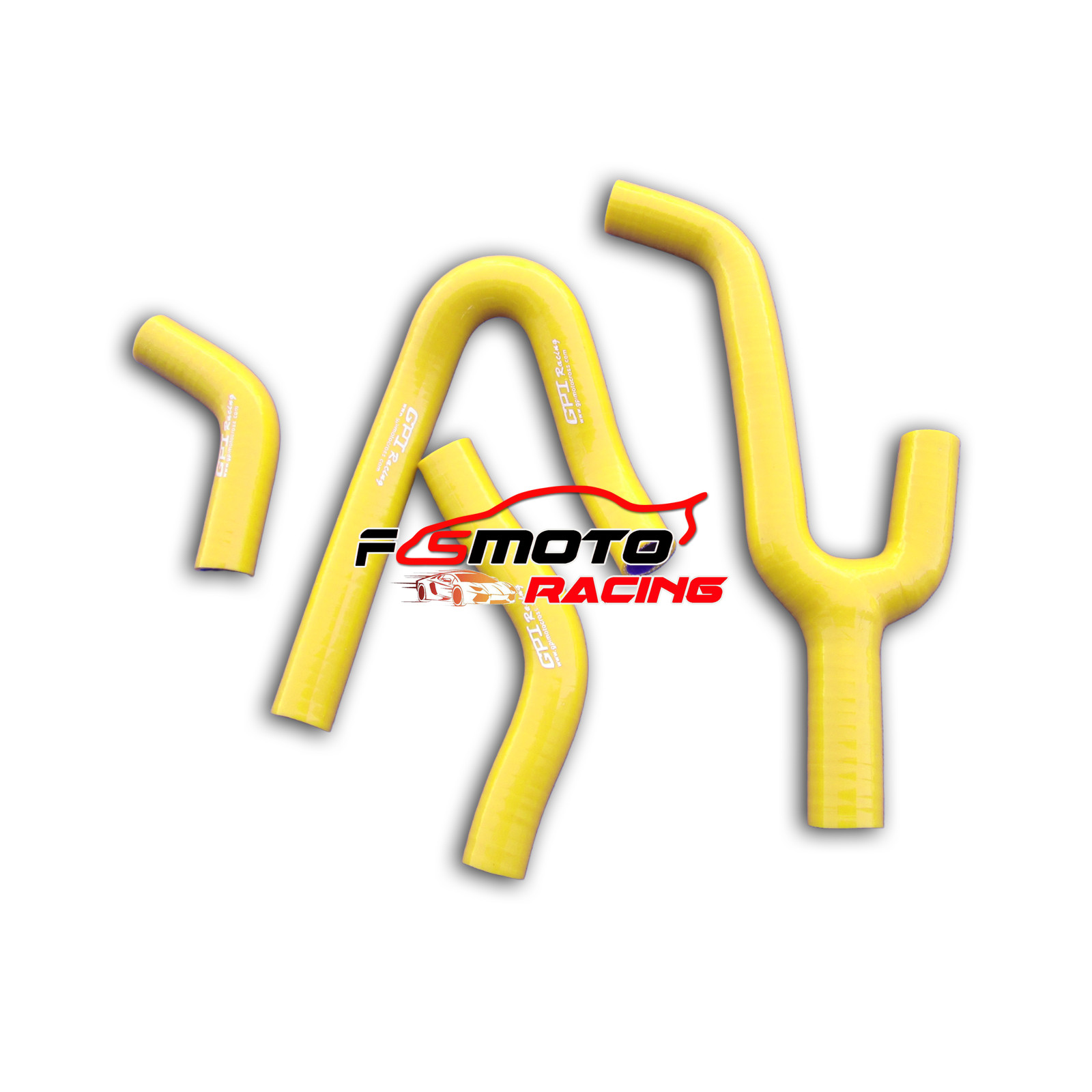 YELLOW For KTM 250/300/380 MXC/EXC/SX 1998-2003 99 00 01 Silicone Radiator Hose