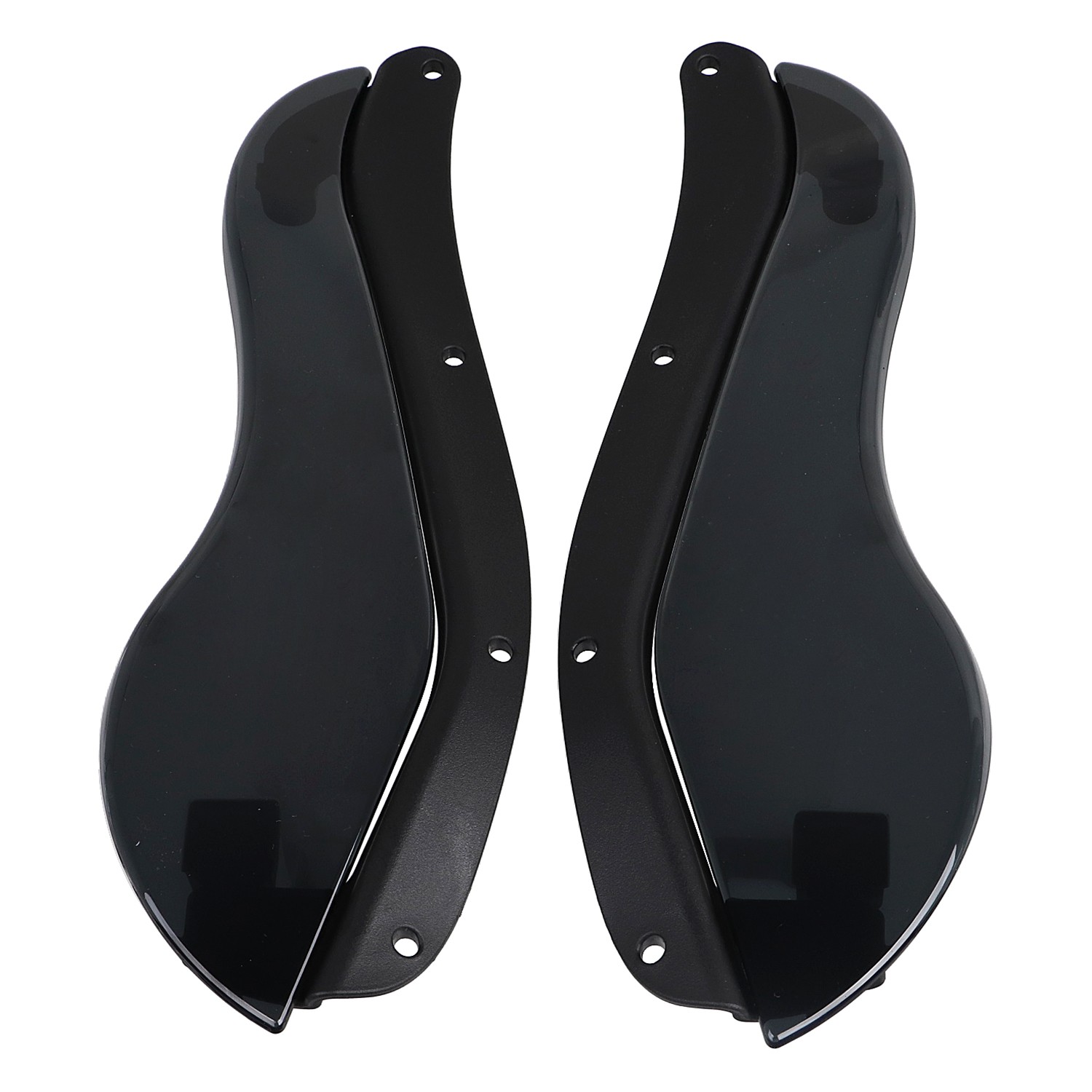 Smoke Fairing Side Wings Wind Air Deflectors For Harley Electra Glide FLHTC FLHT