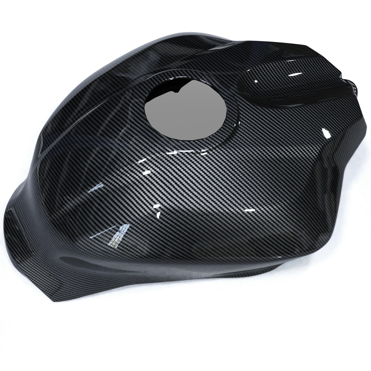 Carbon Fiber Pattern Fuel Gas Tank Cover Cowl For YAMAHA YZF R1 R1M 2020-2026