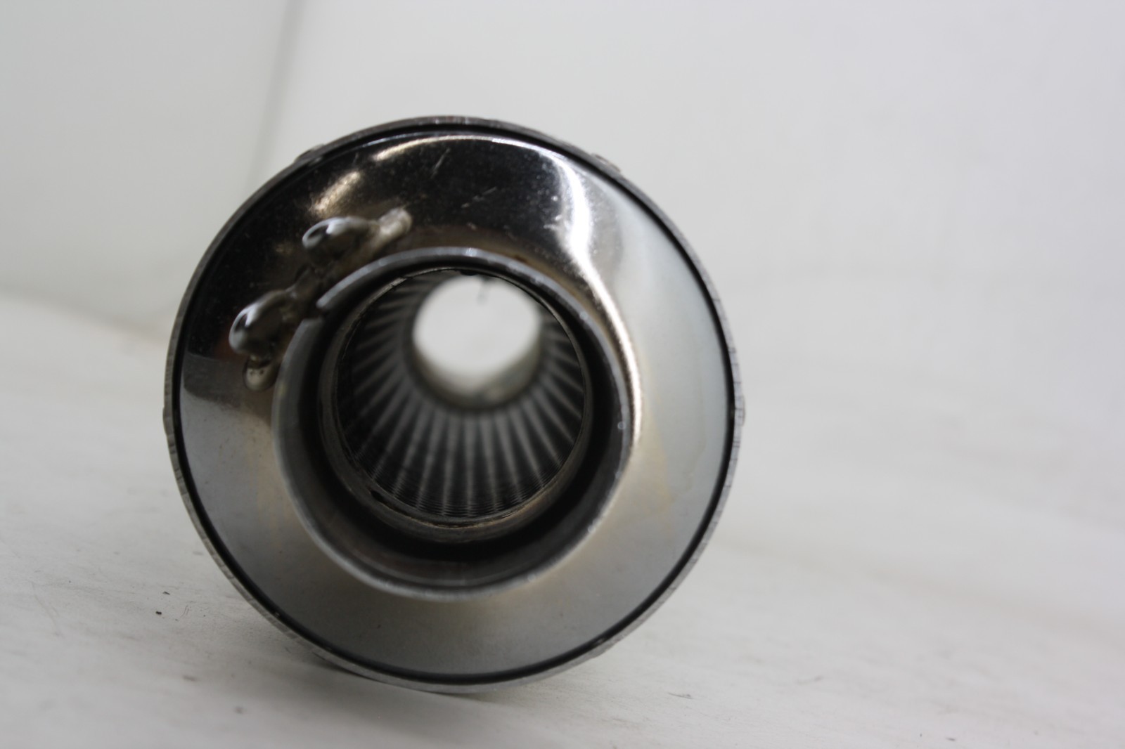 NOS SUDCO RACING COMPETITION MUFFLER 4″ ROUND 18″ LENGTH 2″ CORE MALE ALUMINUM