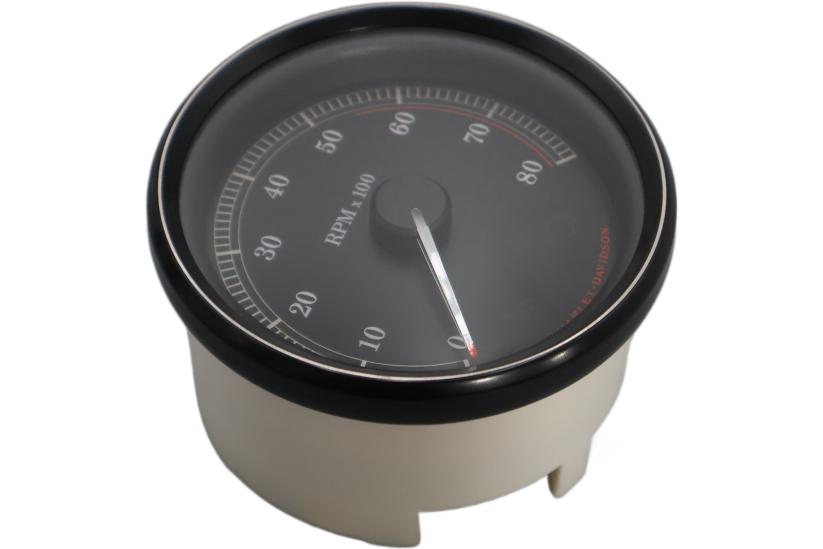 67348-04D NEW OEM 2004-2013 HARLEY-DAVIDSON TOURING TACH REDLINE 5500 4″