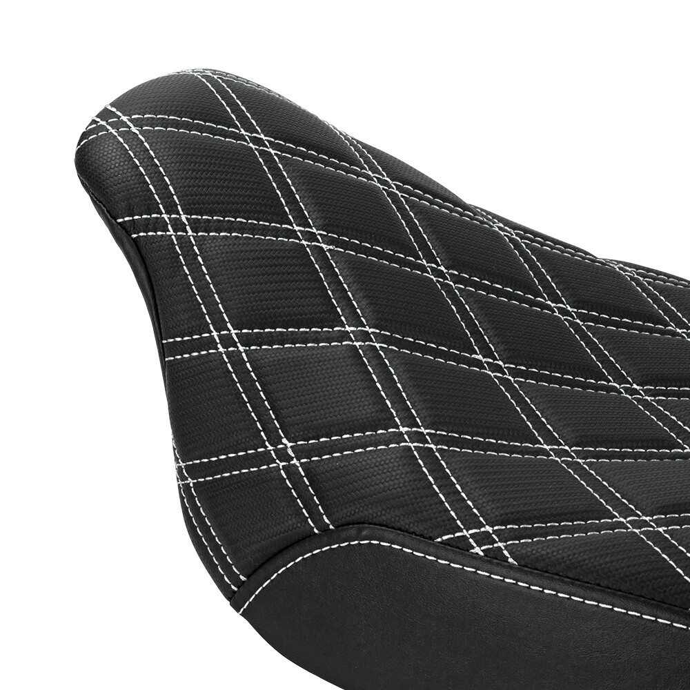 Step Up 2-Up Seat Lattice Stitched For Harley Road Glide Electra Glide 1997-2007