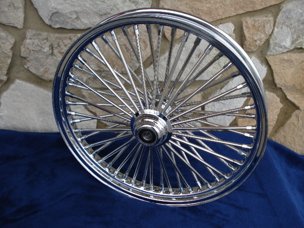 21X2.15″ DNA MAMMOTH 52 SPOKE FRONT WHEEL FOR HARLEY FXST 2007 UP FXDWG 2008 UP