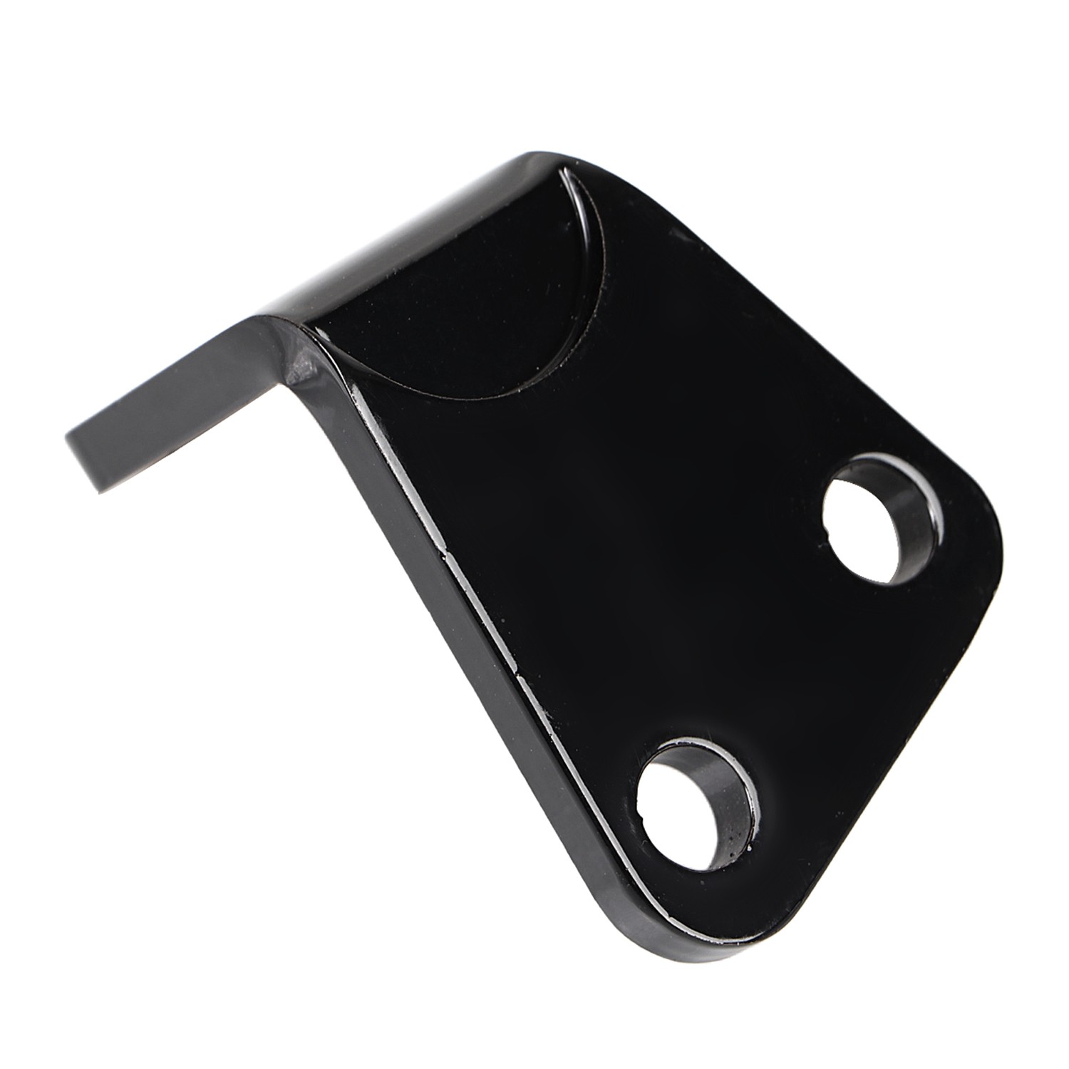 Black Metal Rear Belt Guard Bracket For Harley Dyna Super Glide Low Rider FXDL