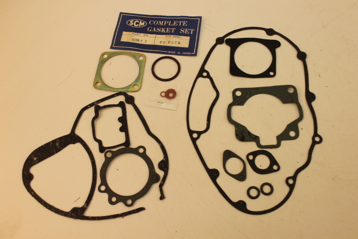 NOS NEW SCM KAWASAKI F2 F2TR COMPLETE GASKET SET