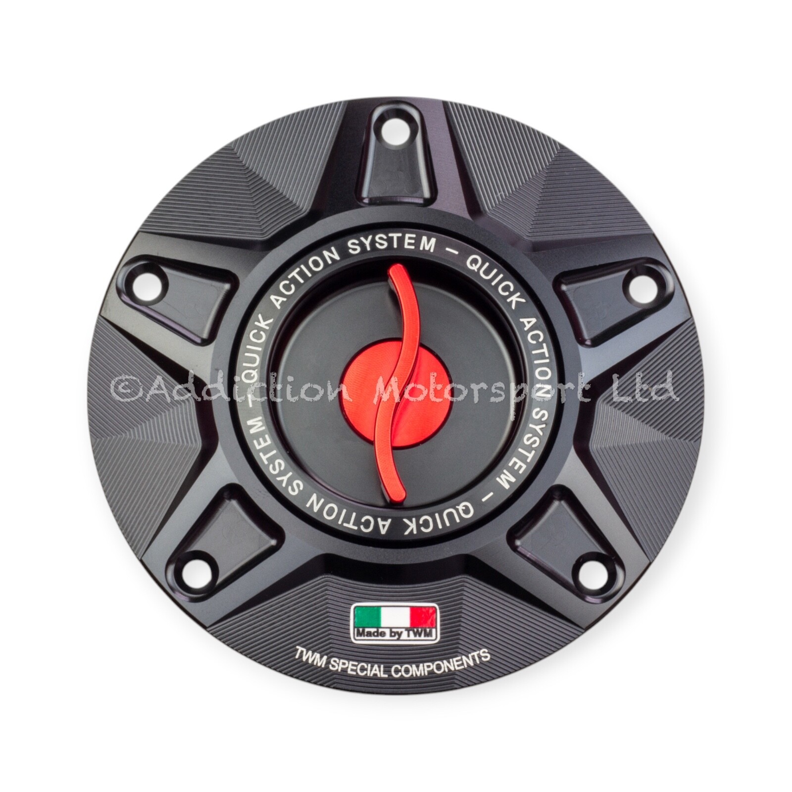 TWM Keyless Quick Release Action Fuel Cap for Ducati Streetfighter V2s 2025-on