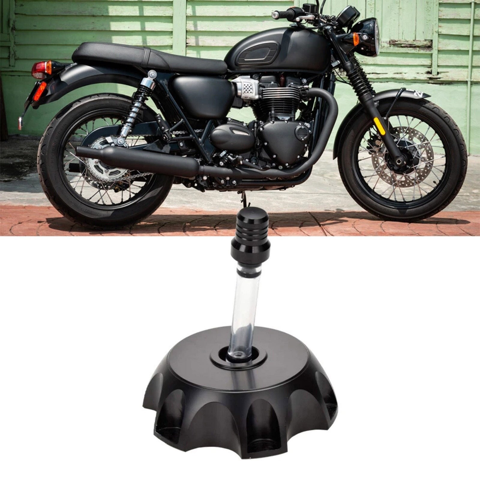 Fuel Tank Cap Vent Valve Breather Tube For Pole thief Bosul Dirt Bike Models