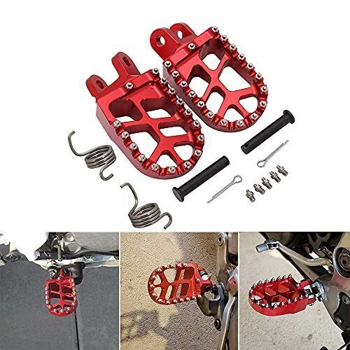 Foot Pegs Footpeg For XR250R XR400R 1996-2004 XR600R 1989-2000 XR650L 1992-2021