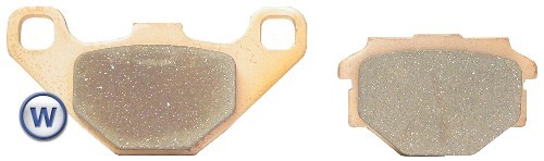 Brake Pads Rear For Honda -Hm CRE 50 Six 2001-2002