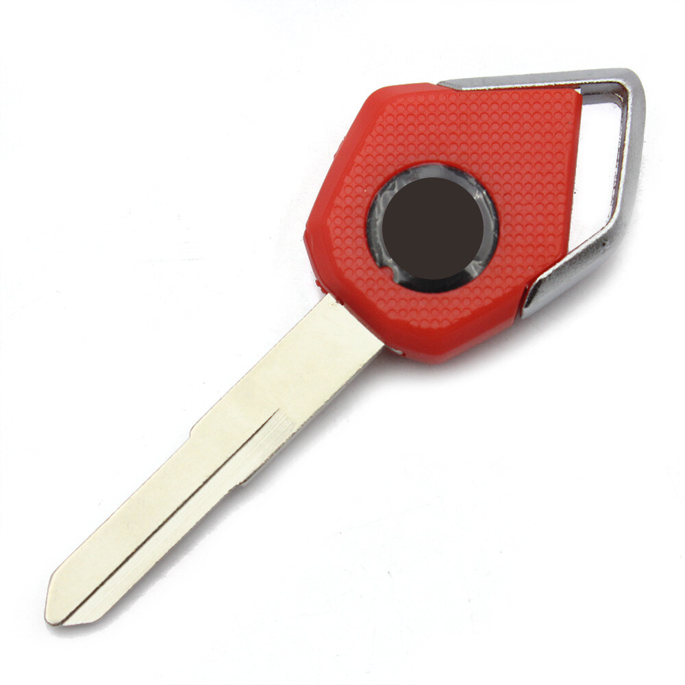 1PC Motorcycle Blank Key Blade For KAWASAKI H2/H2R Uncut Blade Plastic+Metal