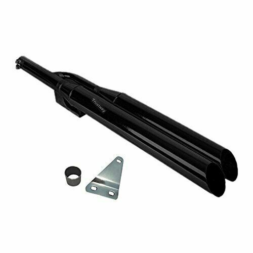“Fit For Royal Enfield -Bike Double Barrel Exhaust Silencer Dual Double Pipe”