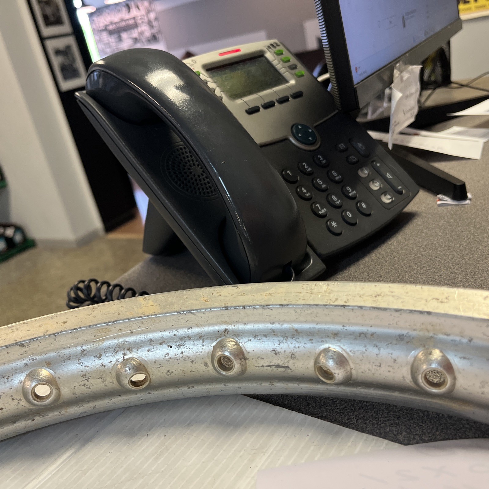 DID 1.60” x 21” 36 HOLE ALLUMINUM MOTORCYCLE RIM
