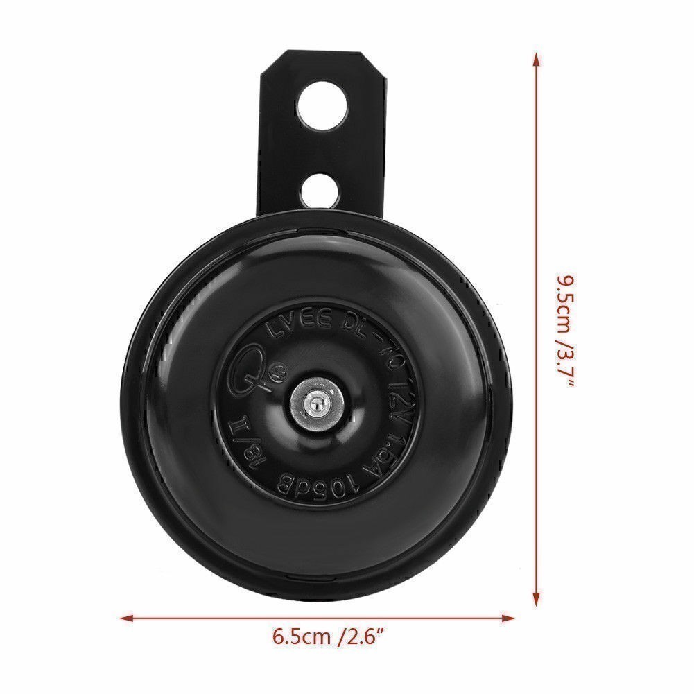 12V Waterproof Loud 115dB Universal Motorcycle Car ATV Scooter Snail Auto Horn P