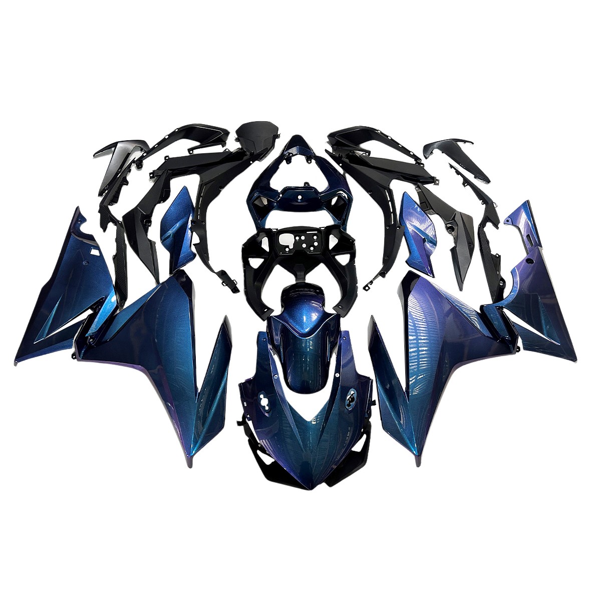 For Honda Fairing CBR500R 2019 20 21 2022 2023 Chameleon Blue Bodywork Plastic