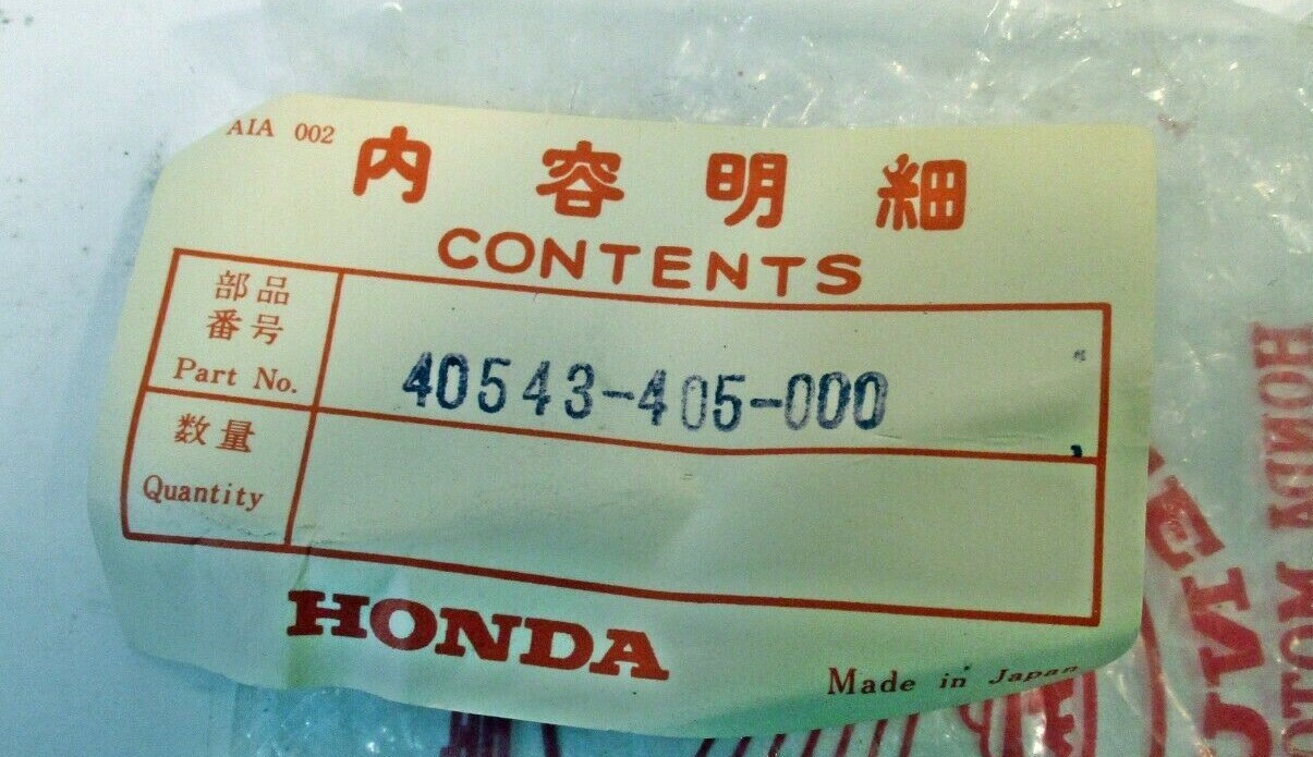 HONDA CB750 NEW DRIVE CHAIN ADJUSTER 40543-405-000 CB 750 1977 77 1978 78 lm
