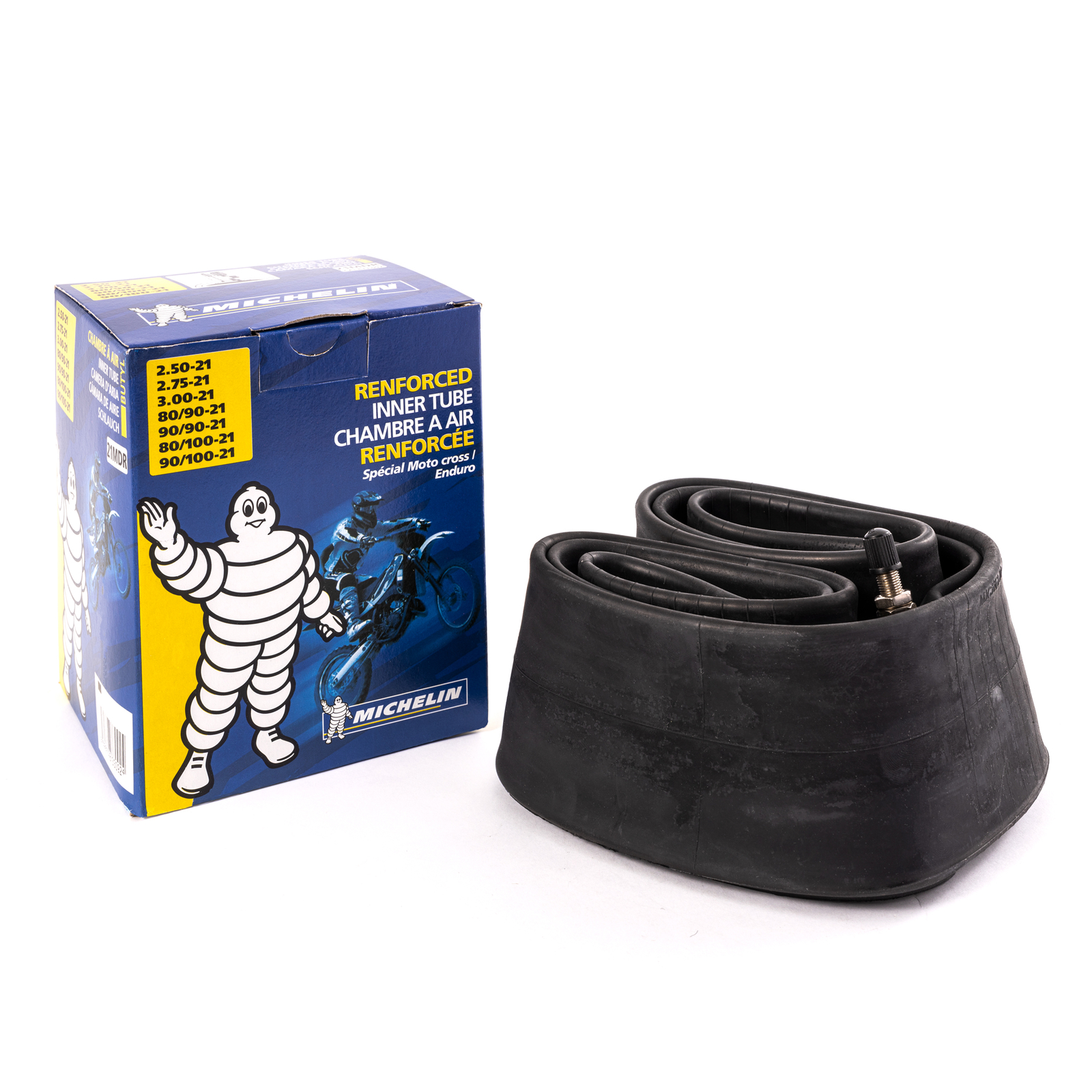 Michelin Off-Road Motorcycle Inner Tube, 90/100-14 – Option D